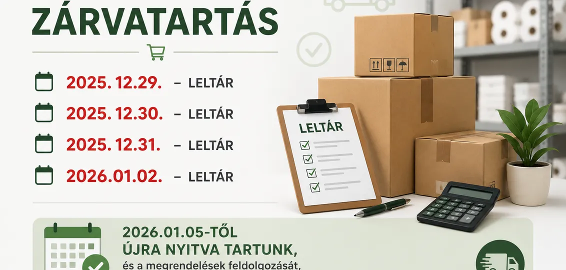 Működés az ünnepek alatt 2025